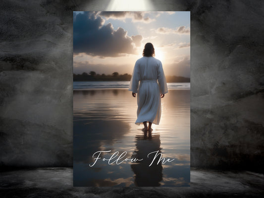 Scripture Wall Art - Follow Me