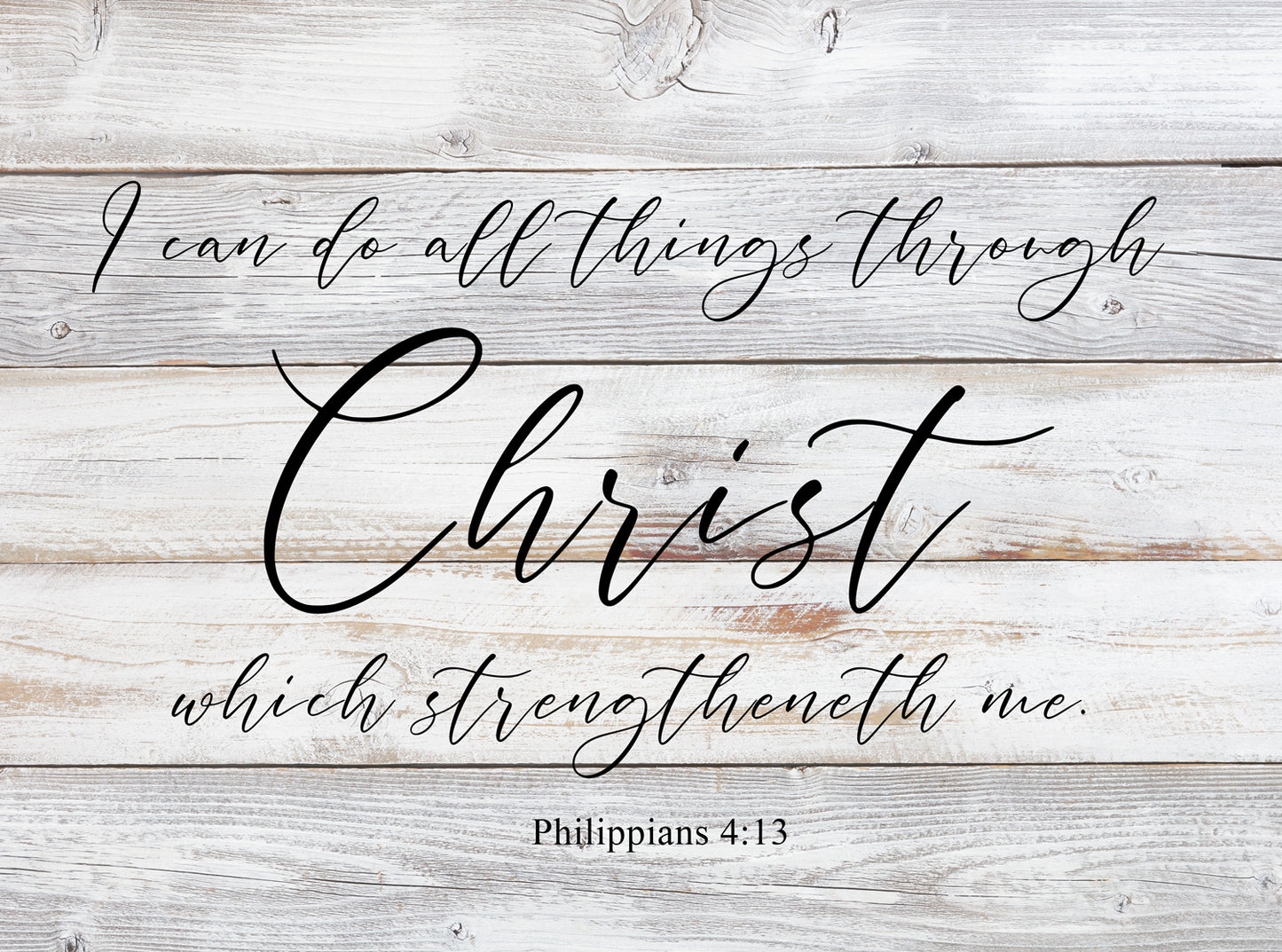 Linen Placemats - Philippians 4:13