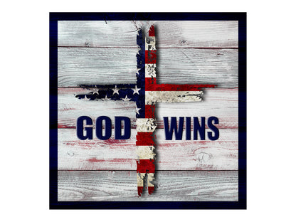 Bible Verse Coasters - God Wins